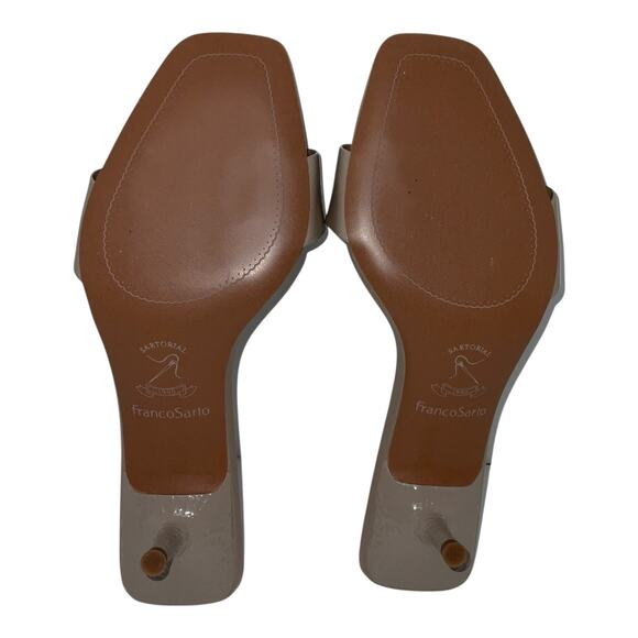 Franco Sarto Women's Roey Open Square Toe Slide Dress Sandals Grey Size 10 M - Picture 3 of 3